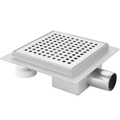 Ralo de chuveiro quadrado